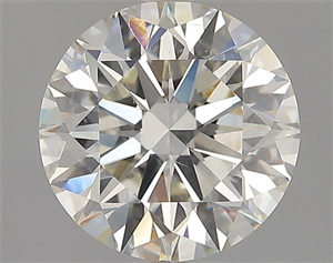 Picture of Natural Diamond 2.28 Carats, Round with Excellent Cut, J Color, SI1 Clarity and Certified by GIA