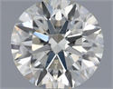 Natural Diamond 0.57 Carats, Round with Very Good Cut, I Color, VS1 Clarity and Certified by IGI