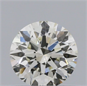 Natural Diamond 0.40 Carats, Round with Excellent Cut, H Color, SI1 Clarity and Certified by IGI