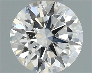 Picture of Natural Diamond 0.40 Carats, Round with Excellent Cut, D Color, SI1 Clarity and Certified by GIA