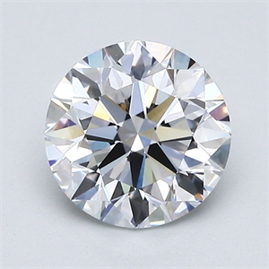 Picture of Natural Diamond 1.40 Carats, Round with Excellent Cut, D Color, VVS1 Clarity and Certified by GIA