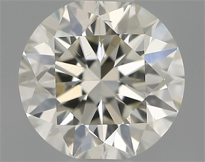 Picture of Natural Diamond 0.50 Carats, Round with Excellent Cut, I Color, VS2 Clarity and Certified by IGI