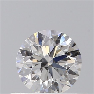 Picture of Natural Diamond 0.40 Carats, Round with Very Good Cut, D Color, VS2 Clarity and Certified by GIA