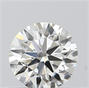 Natural Diamond 0.41 Carats, Round with Excellent Cut, I Color, VVS2 Clarity and Certified by GIA