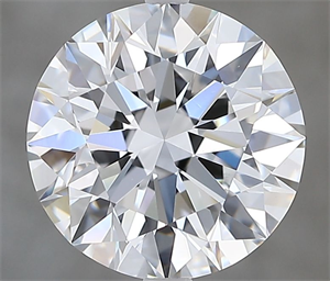 Picture of Natural Diamond 3.00 Carats, Round with Excellent Cut, D Color, VVS2 Clarity and Certified by IGI