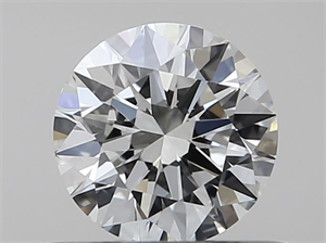 Picture of Natural Diamond 0.45 Carats, Round with Excellent Cut, J Color, VVS1 Clarity and Certified by GIA