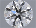 Natural Diamond 0.40 Carats, Round with Very Good Cut, F Color, VVS2 Clarity and Certified by GIA