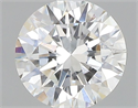 Natural Diamond 0.40 Carats, Round with Very Good Cut, F Color, SI1 Clarity and Certified by GIA