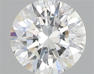 Picture of Natural Diamond 0.40 Carats, Round with Very Good Cut, F Color, SI1 Clarity and Certified by GIA