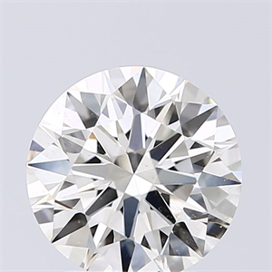 Picture of Natural Diamond 2.02 Carats, Round with Excellent Cut, I Color, SI2 Clarity and Certified by GIA