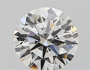 Picture of Natural Diamond 0.40 Carats, Round with Excellent Cut, F Color, SI2 Clarity and Certified by GIA