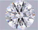 Natural Diamond 0.40 Carats, Round with Excellent Cut, E Color, VS2 Clarity and Certified by GIA