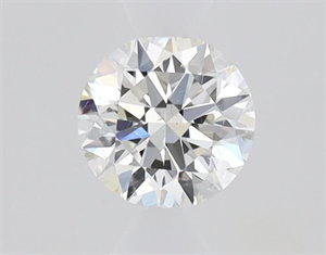 Picture of Natural Diamond 0.50 Carats, Round with Excellent Cut, I Color, SI1 Clarity and Certified by GIA