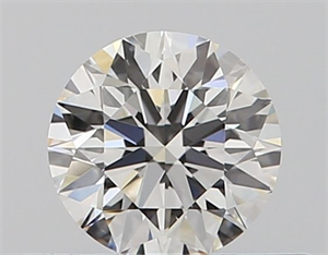 Picture of Natural Diamond 0.40 Carats, Round with Excellent Cut, G Color, SI1 Clarity and Certified by GIA