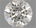 Natural Diamond 0.40 Carats, Round with Very Good Cut, F Color, SI2 Clarity and Certified by IGI