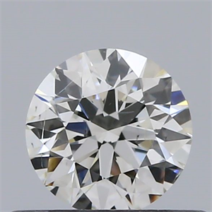 Picture of Natural Diamond 0.40 Carats, Round with Excellent Cut, H Color, SI1 Clarity and Certified by IGI