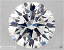 Natural Diamond 0.50 Carats, Round with Excellent Cut, G Color, SI2 Clarity and Certified by GIA