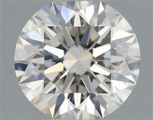 Picture of Natural Diamond 0.40 Carats, Round with Excellent Cut, J Color, SI1 Clarity and Certified by GIA