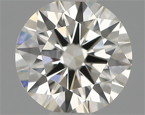 Picture of Natural Diamond 0.44 Carats, Round with Excellent Cut, H Color, VS1 Clarity and Certified by IGI