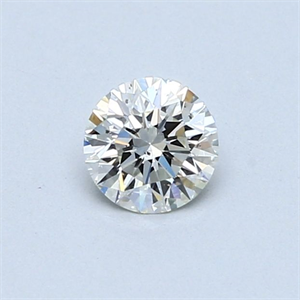 Picture of Natural Diamond 0.40 Carats, Round with Very Good Cut, I Color, SI1 Clarity and Certified by GIA