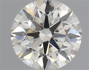 Picture of Natural Diamond 0.42 Carats, Round with Excellent Cut, I Color, VS1 Clarity and Certified by IGI