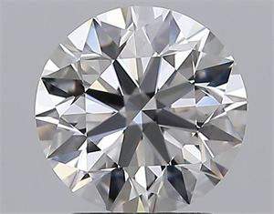 Picture of Natural Diamond 2.01 Carats, Round with Excellent Cut, F Color, VS1 Clarity and Certified by GIA