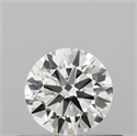 Natural Diamond 0.41 Carats, Round with Excellent Cut, G Color, VS2 Clarity and Certified by IGI