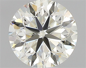 Picture of Natural Diamond 0.40 Carats, Round with Very Good Cut, J Color, VVS1 Clarity and Certified by IGI