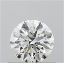 Natural Diamond 0.55 Carats, Round with Excellent Cut, I Color, SI2 Clarity and Certified by GIA