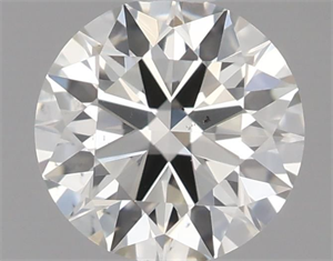 Picture of Natural Diamond 0.50 Carats, Round with Excellent Cut, J Color, VS2 Clarity and Certified by IGI