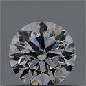 Natural Diamond 0.40 Carats, Round with Very Good Cut, D Color, VS1 Clarity and Certified by GIA