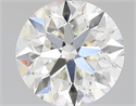 Natural Diamond 0.51 Carats, Round with Very Good Cut, J Color, VS1 Clarity and Certified by GIA