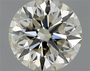 Picture of Natural Diamond 0.50 Carats, Round with Excellent Cut, J Color, SI2 Clarity and Certified by IGI