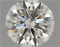 Natural Diamond 0.50 Carats, Round with Excellent Cut, I Color, VS2 Clarity and Certified by IGI