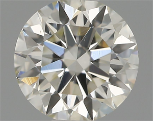 Picture of Natural Diamond 0.50 Carats, Round with Excellent Cut, I Color, VS2 Clarity and Certified by IGI