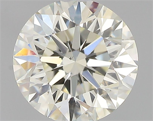 Picture of Natural Diamond 0.61 Carats, Round with Excellent Cut, J Color, VS2 Clarity and Certified by IGI