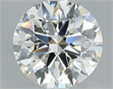 Natural Diamond 1.97 Carats, Round with Excellent Cut, I Color, IF Clarity and Certified by GIA