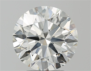 Picture of Natural Diamond 3.06 Carats, Round with Excellent Cut, J Color, SI2 Clarity and Certified by GIA