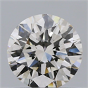 Natural Diamond 0.59 Carats, Round with Excellent Cut, K Color, VS1 Clarity and Certified by GIA