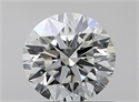 Natural Diamond 0.50 Carats, Round with Excellent Cut, K Color, VS1 Clarity and Certified by GIA