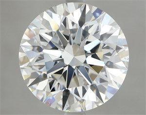 Picture of Natural Diamond 4.50 Carats, Round with Excellent Cut, J Color, VVS2 Clarity and Certified by IGI