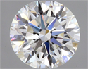 Natural Diamond 0.45 Carats, Round with Excellent Cut, H Color, VS1 Clarity and Certified by GIA