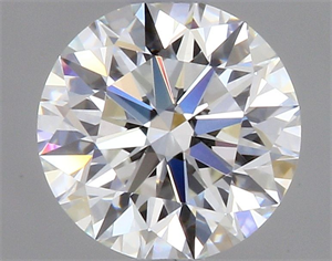 Picture of Natural Diamond 0.45 Carats, Round with Excellent Cut, H Color, VS1 Clarity and Certified by GIA