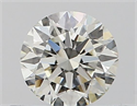 Natural Diamond 0.40 Carats, Round with Excellent Cut, J Color, VS1 Clarity and Certified by GIA