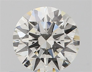 Picture of Natural Diamond 0.50 Carats, Round with Excellent Cut, I Color, VS2 Clarity and Certified by GIA