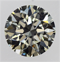 Natural Diamond 0.40 Carats, Round with Excellent Cut, K Color, SI1 Clarity and Certified by GIA