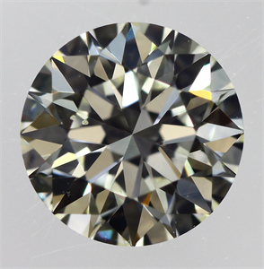 Picture of Natural Diamond 0.40 Carats, Round with Excellent Cut, K Color, SI1 Clarity and Certified by GIA