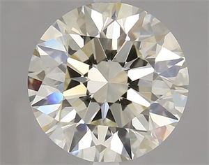 Picture of Natural Diamond 2.70 Carats, Round with Excellent Cut, J Color, VVS2 Clarity and Certified by IGI