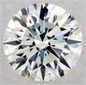 Natural Diamond 0.40 Carats, Round with Excellent Cut, K Color, SI1 Clarity and Certified by GIA