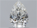 Natural Diamond 0.72 Carats, Pear with  Cut, H Color, VS1 Clarity and Certified by GIA